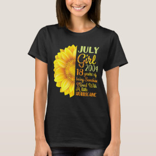 Juli Mädchen 2004 18 Jahre Sonnenschein gemischt T-Shirt