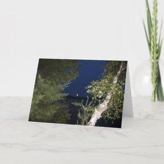 Juli-Mond über Nancy See Karte