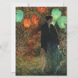 Juli Night (von Childe Hassam) Karte