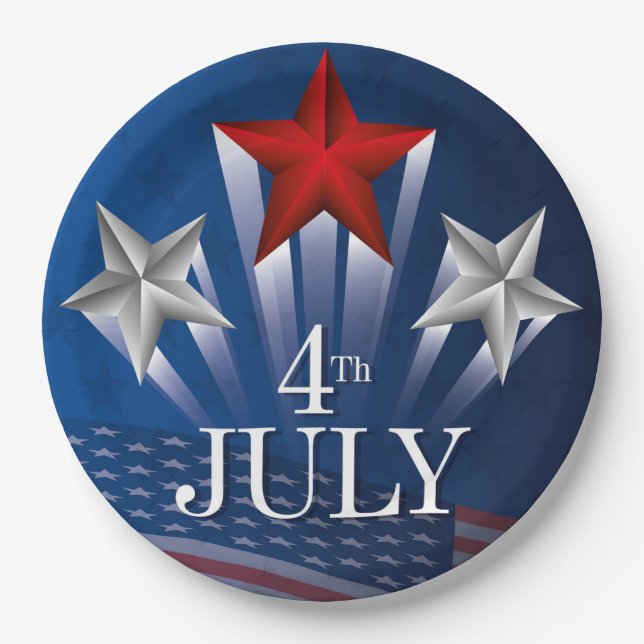 Juli Pappteller (Vorderseite)