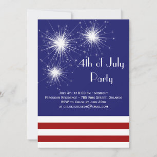 Juli Party Einladung