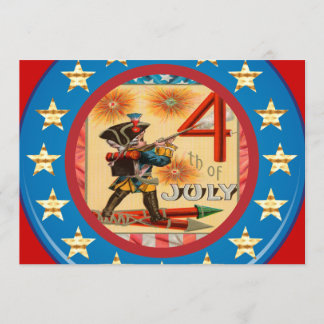 Juli-Party Einladungen