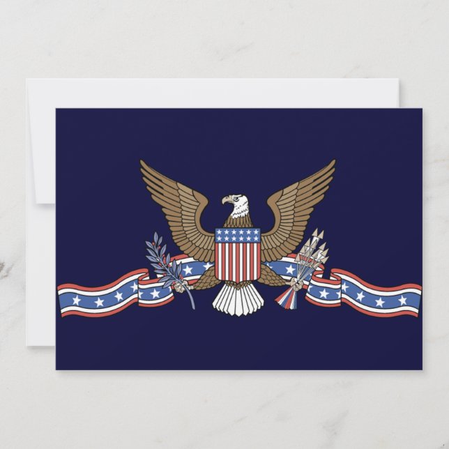 Juli-Party Einladungen (Vorderseite)