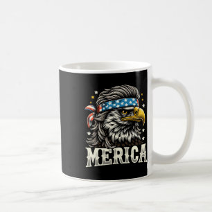 Juli Patriotic Funny Eagle 4. Juli USA Merica Kaffeetasse