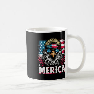 Juli Patriotic Funny Eagle 4. Juli USA Merica Kaffeetasse