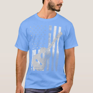 Juli Proud American Flag Country Music Gui T-Shirt