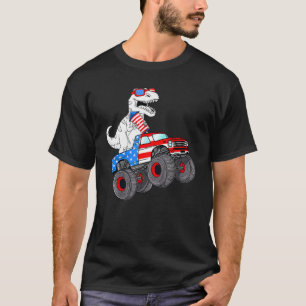 Juli Rex Dino Trex Dinosaurier Monster Truck F T-Shirt