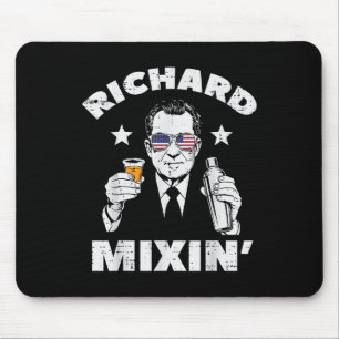 Juli Richard Mixin Nixon Präsident Patriot Mousepad
