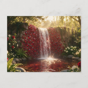 Juli Rubin Wasserfall Postkarte