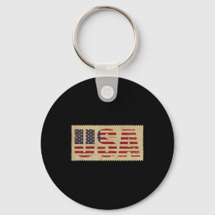 Juli Shirt US-Flagge Vereinigten Staaten Unabhängi Schlüsselanhänger