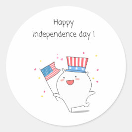 Juli Special Runder Aufkleber