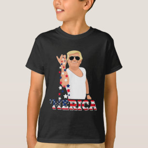 Juli Star Sprinkle Trump Amerika Unabhängigkeit Da T-Shirt