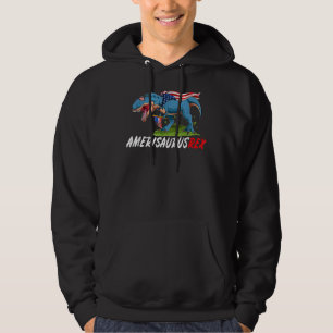 Juli T Rex America Dinosaurier Independence Day P Hoodie