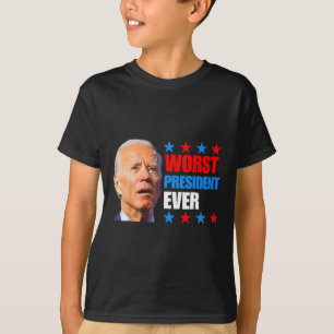 Juli Trump 2024 Wahl Worst President Ever Joe T-Shirt