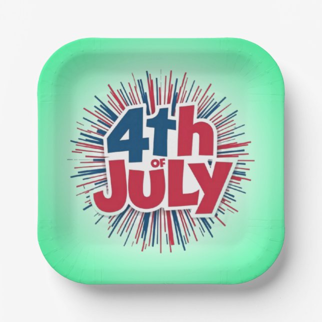 Juli Veröffentlichung-98146 Pappteller (Vorderseite)