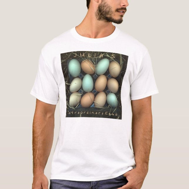 Julia außerordentliche Eier T-Shirt (Vorderseite)