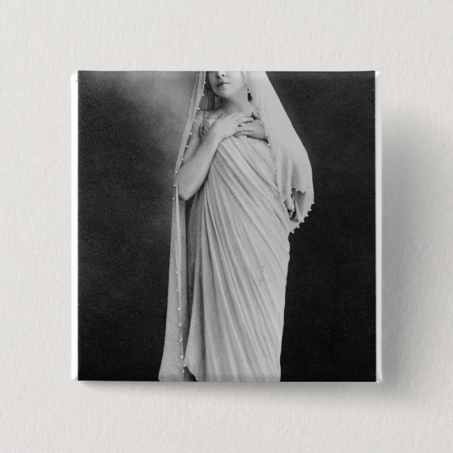 Julia Bartet "im Antigone" durch Sophocles Button (Vorderseite)