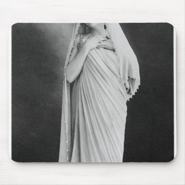 Julia Bartet "im Antigone" durch Sophocles Mousepad (Vorne)