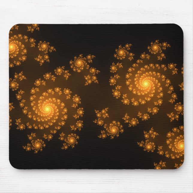Julia Fraktal Art Modern Mandelbrot Pattern Mousepad (Vorne)