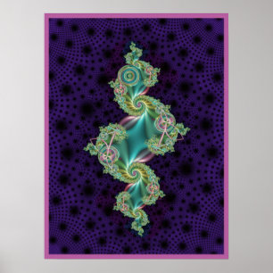 Julia Fraktal Poster