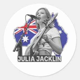 Julia Jacklin Runder Aufkleber