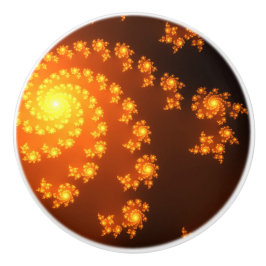 Julia Mandelbrot Abstrakt Fraktal Art Keramikknauf