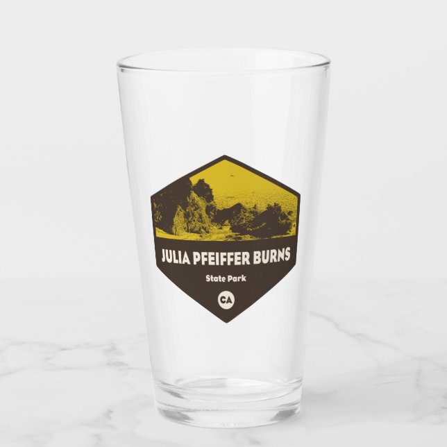Julia Pfeiffer Burns Staat Park California Glas (Vorderseite)