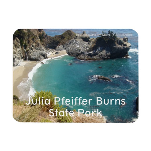 Julia Pfeiffer Burns Staat Park Magnet (Horizontal)