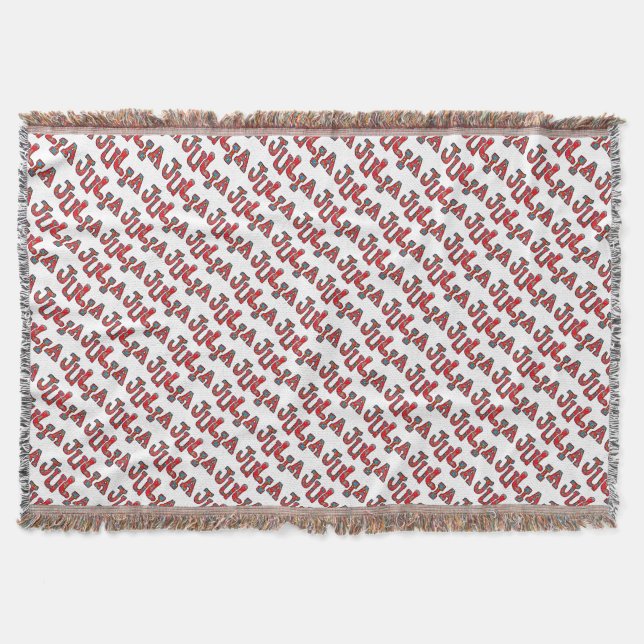 Julia Throw Blanket Decke (Vorderseite)