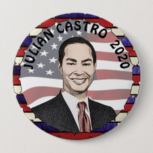 Julian Castro für die Unterstützung der Präsidents Button