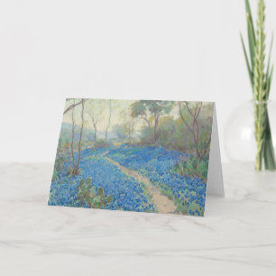 Julian Onderdonk - Eine Seite der Bluebonnets Karte
