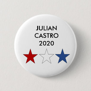 Julianische Castro 2020 Präsidentenknopf Button