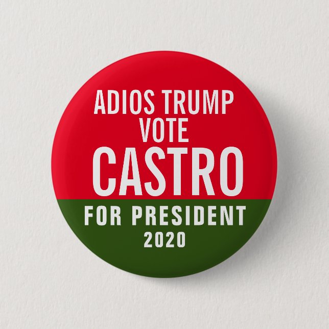 Julianischer Castro für Präsidenten 2020 Button (Vorderseite)