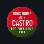 Julianischer Castro für Präsidenten 2020 Button<br><div class="desc">Castro für Präsidenten. Sehen Sie mehr bei zazzle.com/CampaignHeadquarters oder bei http://CampaignOutlet.com</div>