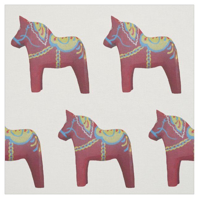 Julias Dala Horse Fabric Stoff (Muster)