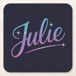 Julie Black Untersetzer Set