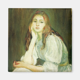 Julie Daydreaming (Schöne junge Frau) Magnet