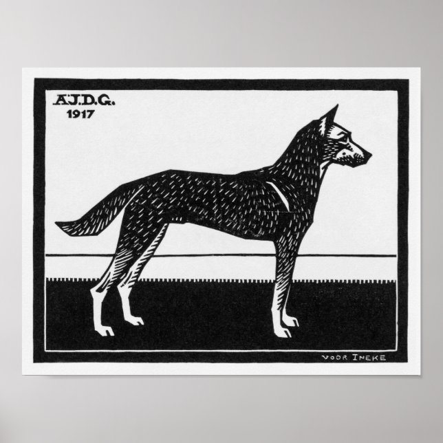Julie de Graag Dog Poster (Vorne)