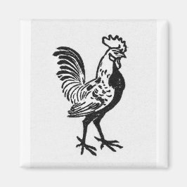 Julie de Graag Rooster Magnet