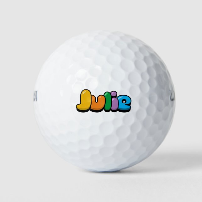 Julie Golfball (Vorderseite)