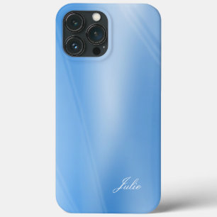 Julie - Ihre Namensvorlage, schöne blaue Shades Case-Mate iPhone Hülle