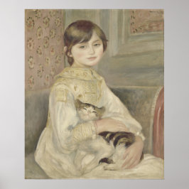Julie Manet von Pierre-Auguste Renoir Poster