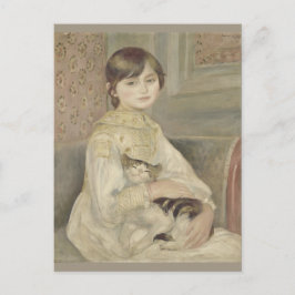 Julie Manet von Pierre-Auguste Renoir Postkarte