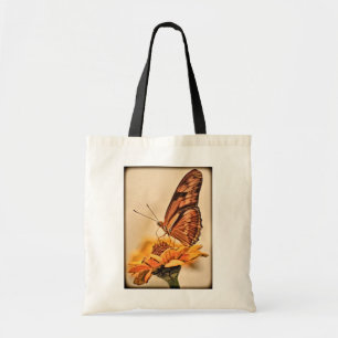 Julie-Schmetterling Tragetasche