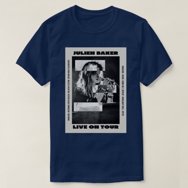 Julien Baker live auf Tour Little T-Shirt (Design vorne)