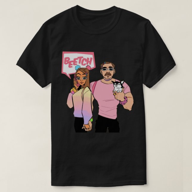 Julien Solomita und Jenna T-Shirt (Design vorne)