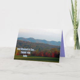 Julie's Dankeschön Card Dankeskarte