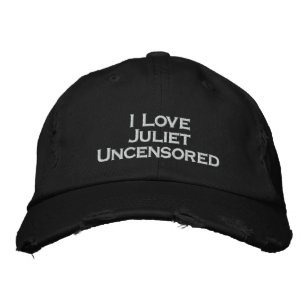 Juliet Uncensored Hat Bestickte Baseballkappe