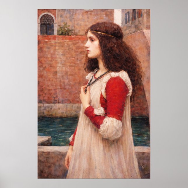 Juliet von John William Waterhouse Poster (Vorne)