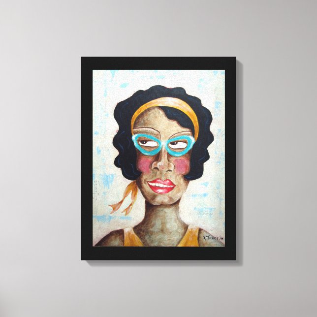 Juliet Wrapped Canvas Print Leinwanddruck (Vorderseite)